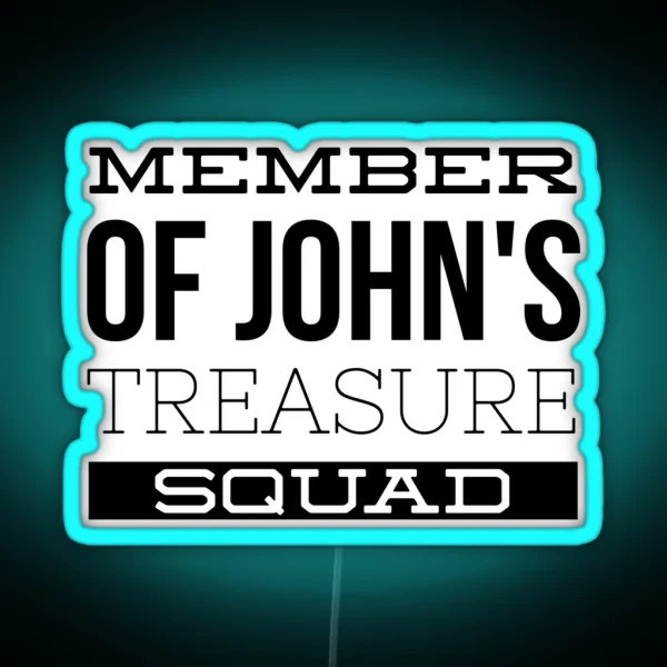Treasure Squad Member RGB Neon Sign