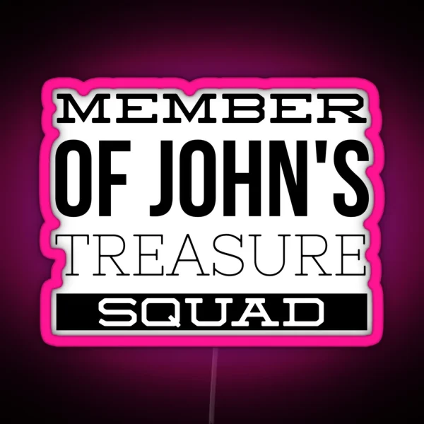 Treasure Squad Member RGB Neon Sign