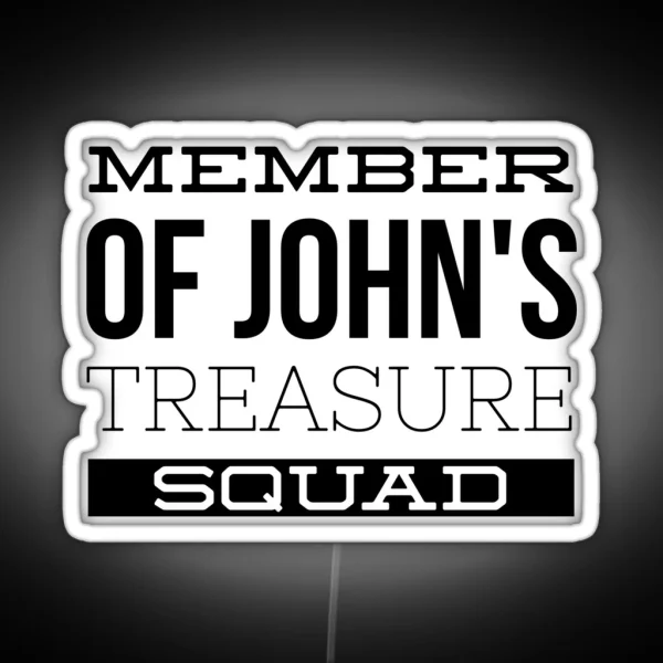 Treasure Squad Member RGB Neon Sign