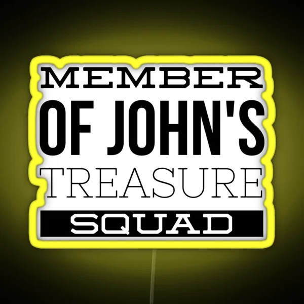 Treasure Squad Member RGB Neon Sign
