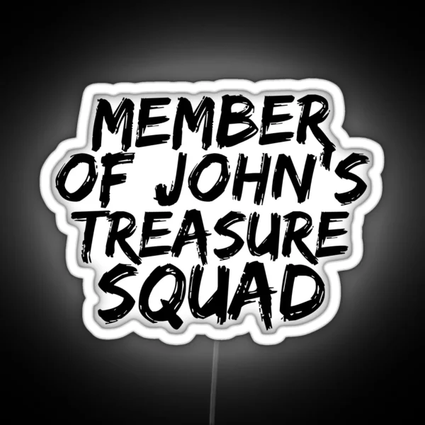 Treasure Squad Painted RGB Neon Sign