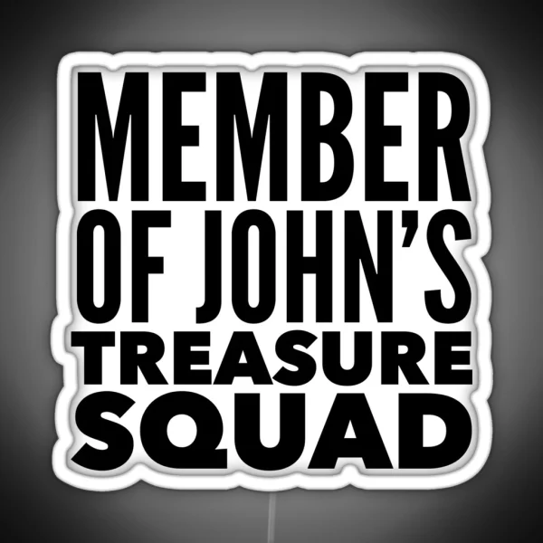 Treasure Squad Sick RGB Neon Sign