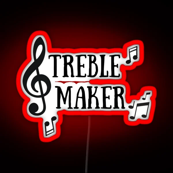 Treble Maker Music Notes RGB Neon Sign
