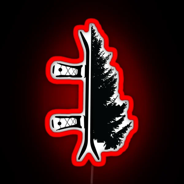Tree Board RGB Neon Sign