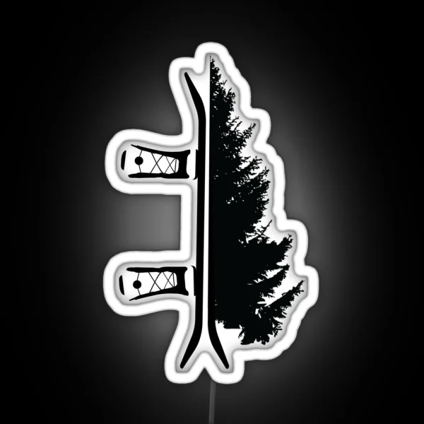 Tree Board RGB Neon Sign