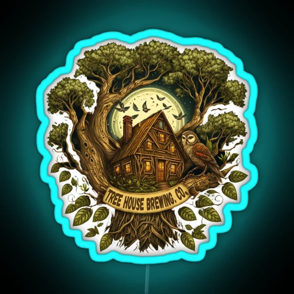 Tree House Brewing Company RGB Neon Sign
