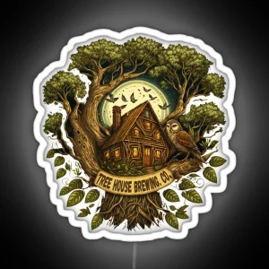 Tree House Brewing Company RGB Neon Sign