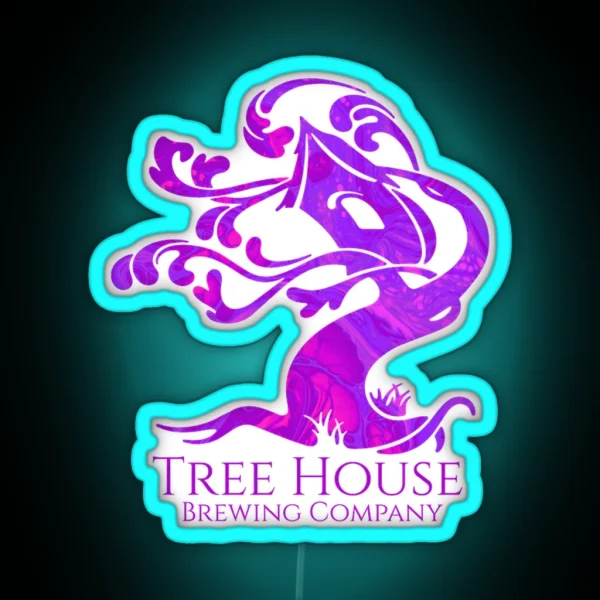 Tree House Brewing RGB Neon Sign