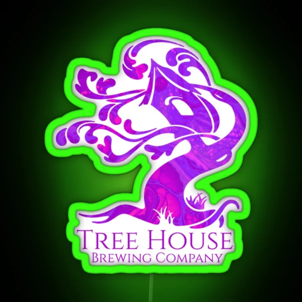 Tree House Brewing RGB Neon Sign