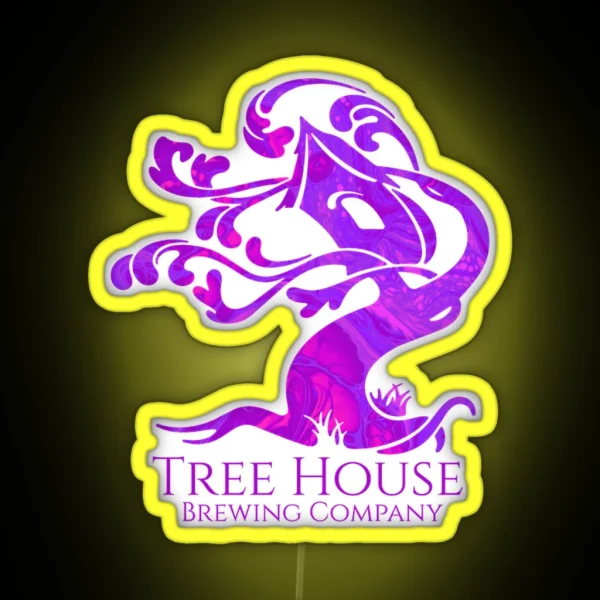 Tree House Brewing RGB Neon Sign