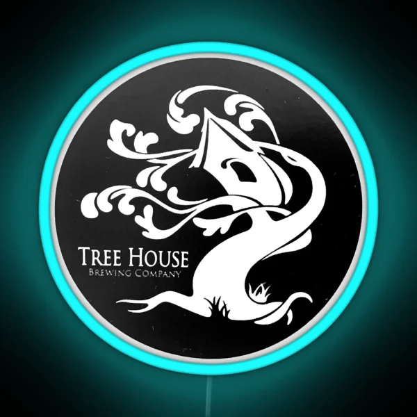 Tree House Brewing RGB Neon Sign