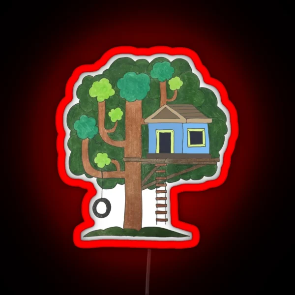 Tree House RGB Neon Sign