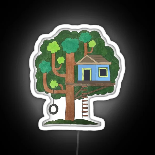 Tree House RGB Neon Sign