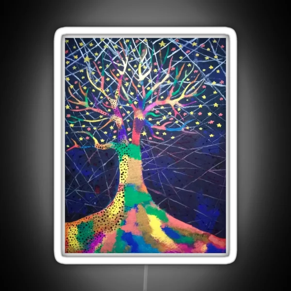 Tree Of Lies RGB Neon Sign