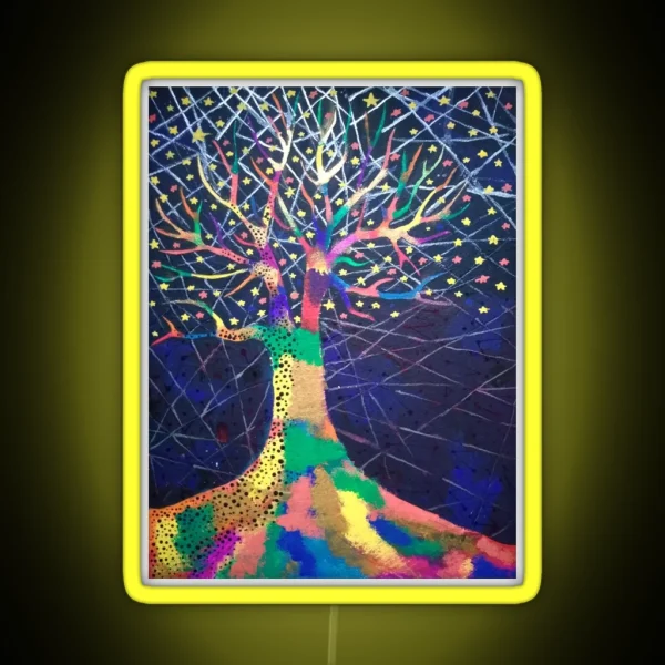 Tree Of Lies RGB Neon Sign