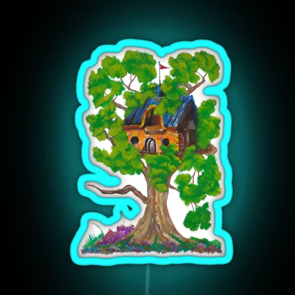 Treehouse III RGB Neon Sign