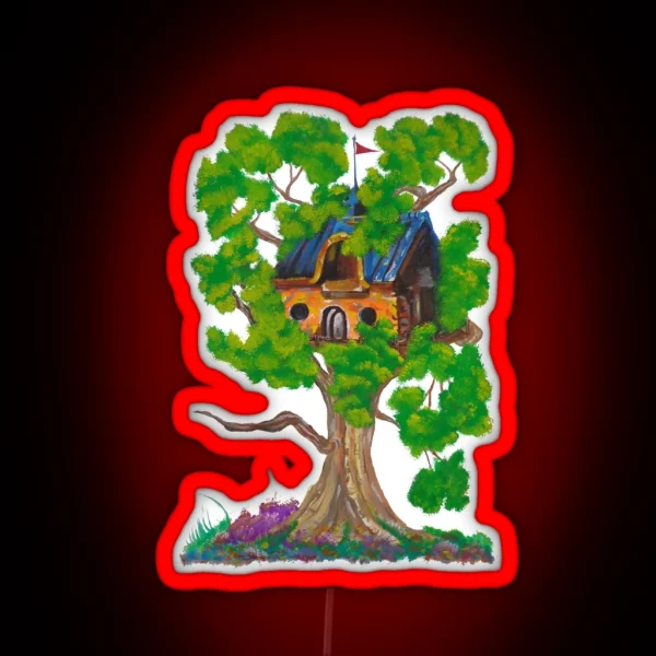Treehouse III RGB Neon Sign