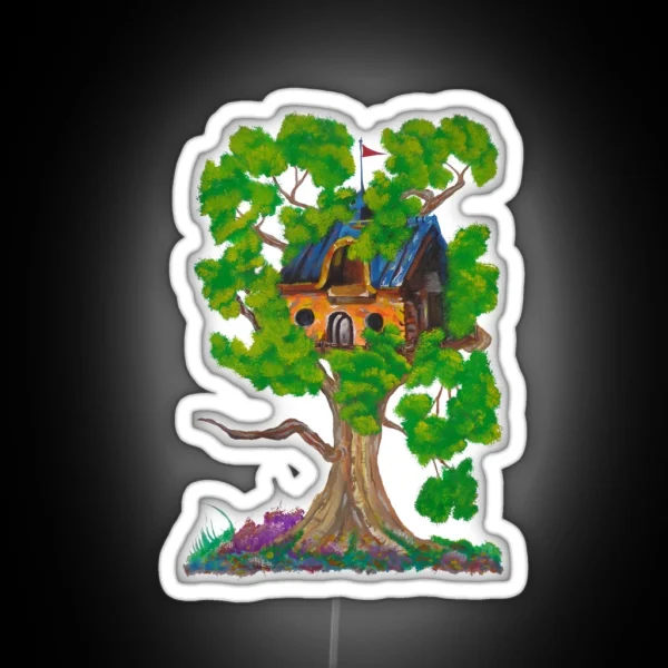 Treehouse III RGB Neon Sign