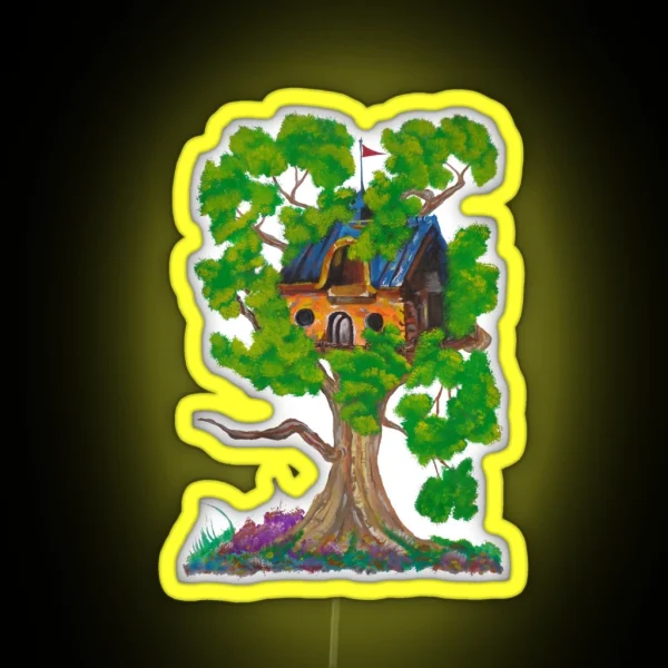 Treehouse III RGB Neon Sign