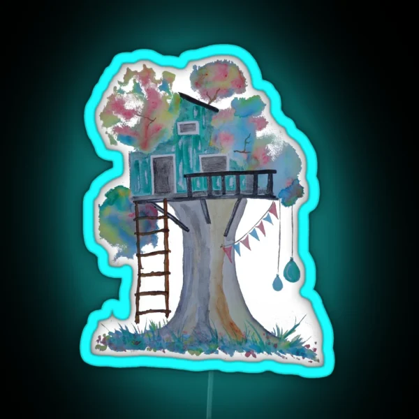 Treehouse RGB Neon Sign