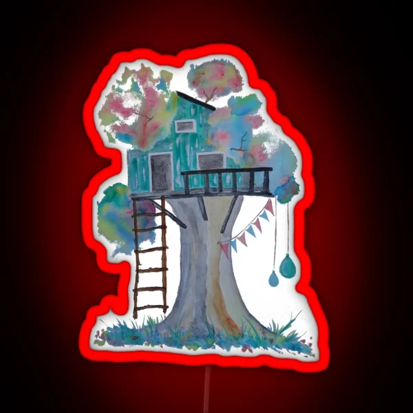 Treehouse RGB Neon Sign