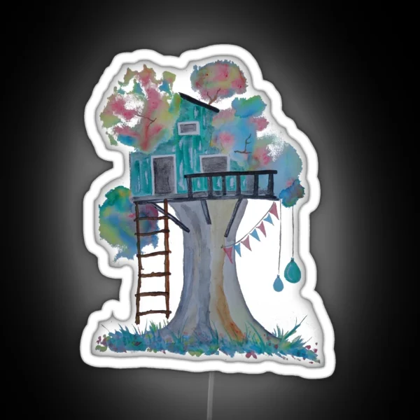 Treehouse RGB Neon Sign