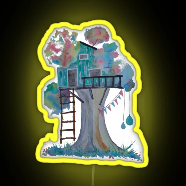 Treehouse RGB Neon Sign