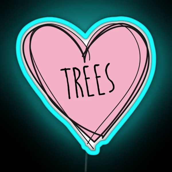 Trees RGB Neon Sign