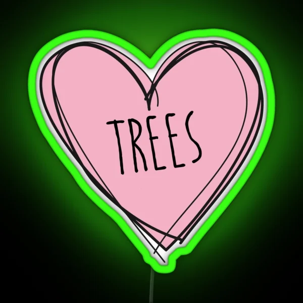 Trees RGB Neon Sign