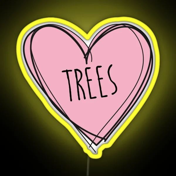 Trees RGB Neon Sign