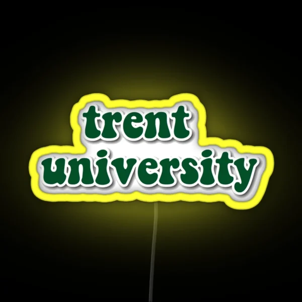 Trent University Trentu 5 RGB Neon Sign