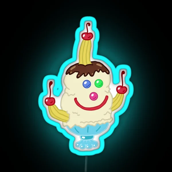 Triple Gooberberry Sunrise RGB Neon Sign