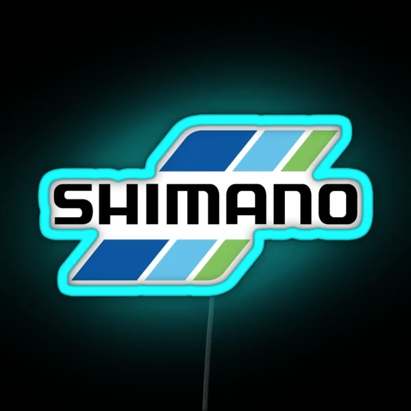Triple Shimano Fishing Tackle RGB Neon Sign