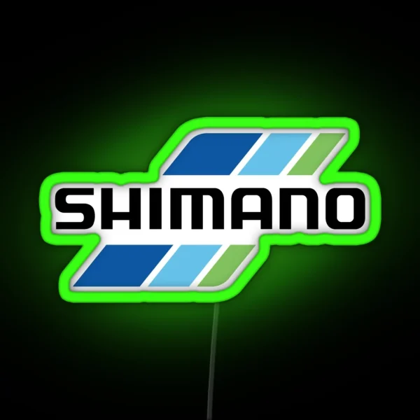 Triple Shimano Fishing Tackle RGB Neon Sign
