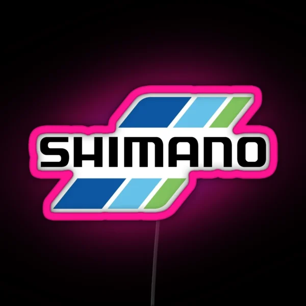Triple Shimano Fishing Tackle RGB Neon Sign