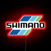 RGB Neon Sign with Triple Shimano Fishing Tackle Logo