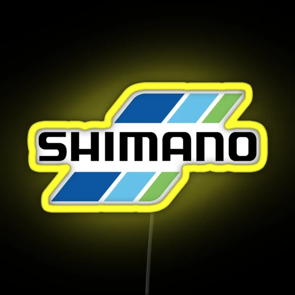 Triple Shimano Fishing Tackle RGB Neon Sign