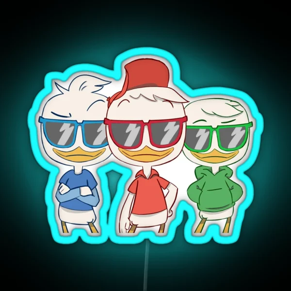 Triplet Swag RGB Neon Sign