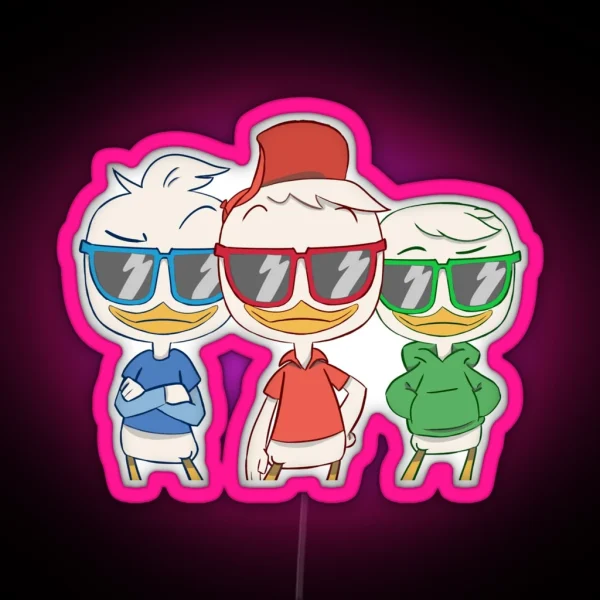 Triplet Swag RGB Neon Sign