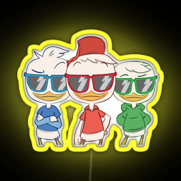 Triplet Swag RGB Neon Sign
