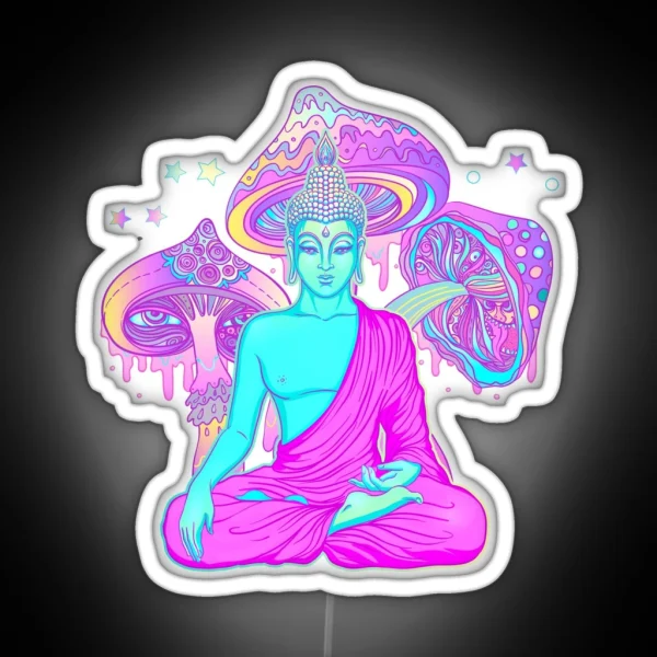 Trippy Buddha RGB Neon Sign