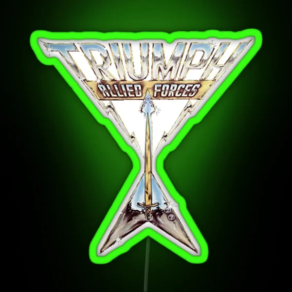 Triumph Allied Ces Personalized Led Trendy Hoodie Led RGB Neon Sign