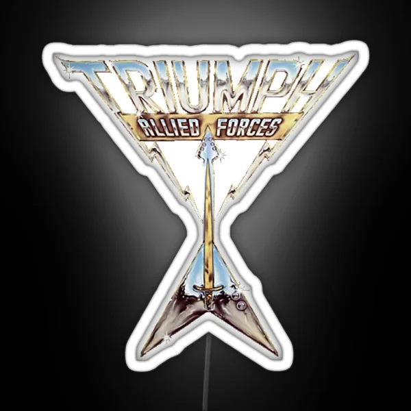 Triumph Allied Ces Personalized Led Trendy Hoodie Led RGB Neon Sign