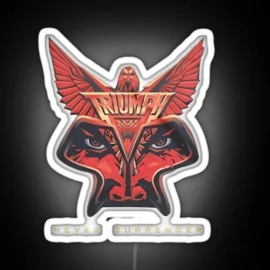 Triumph Band Never Surender RGB Neon Sign