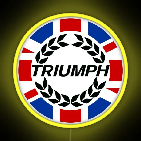 Triumph Cars UK RGB Neon Sign