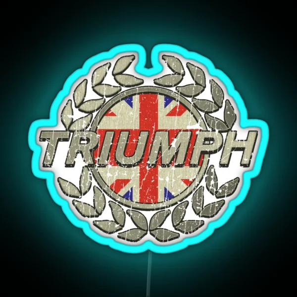 Triumph Motor Company RGB Neon Sign