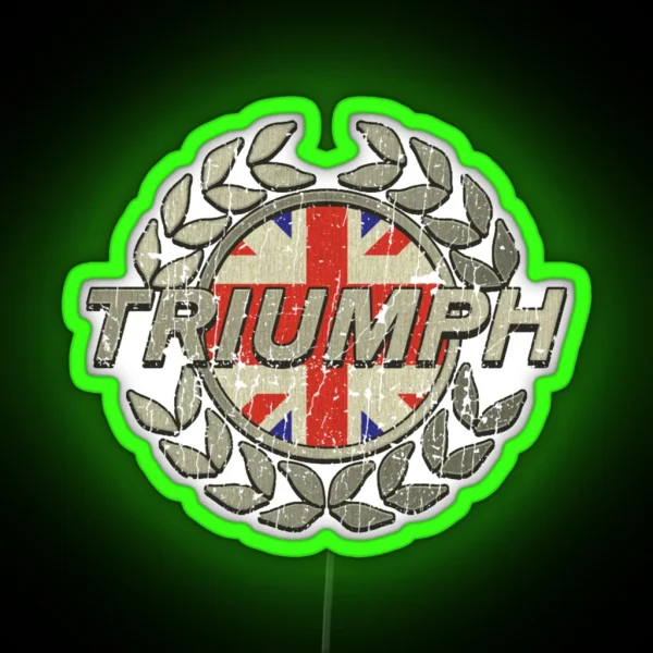 Triumph Motor Company RGB Neon Sign