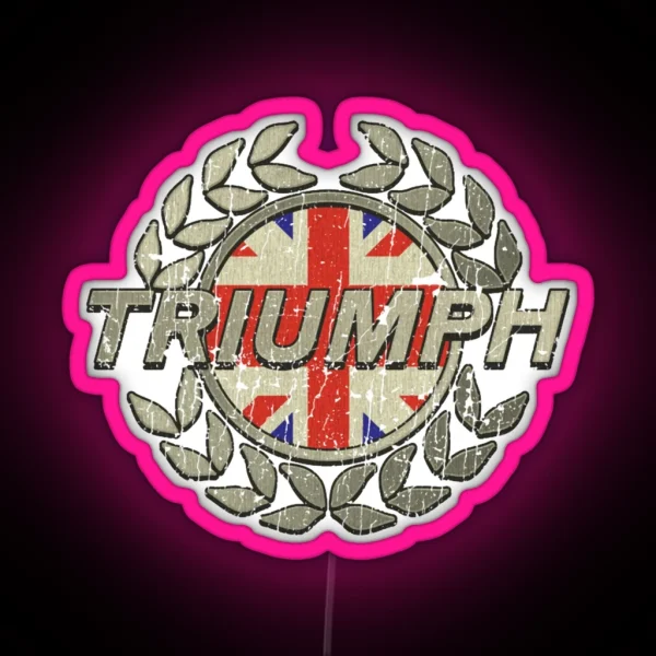Triumph Motor Company RGB Neon Sign