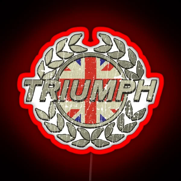 Triumph Motor Company RGB Neon Sign