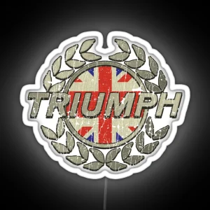 Triumph Motor Company RGB Neon Sign